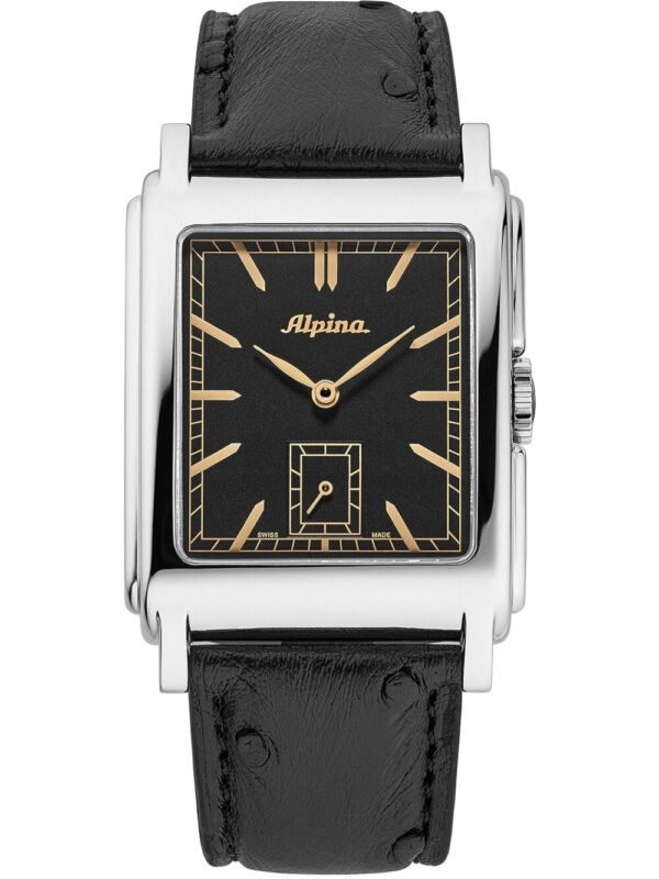 Alpina AL-530BBG3C6 Orologio Uomo Alpiner Vintage Carree Automatico Edizione Limitata 33mm 3ATM
