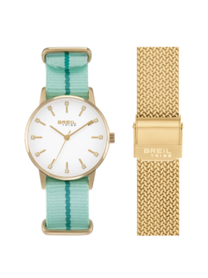 Breil Tribe Orologio Donna Twist Line Verde Acqua