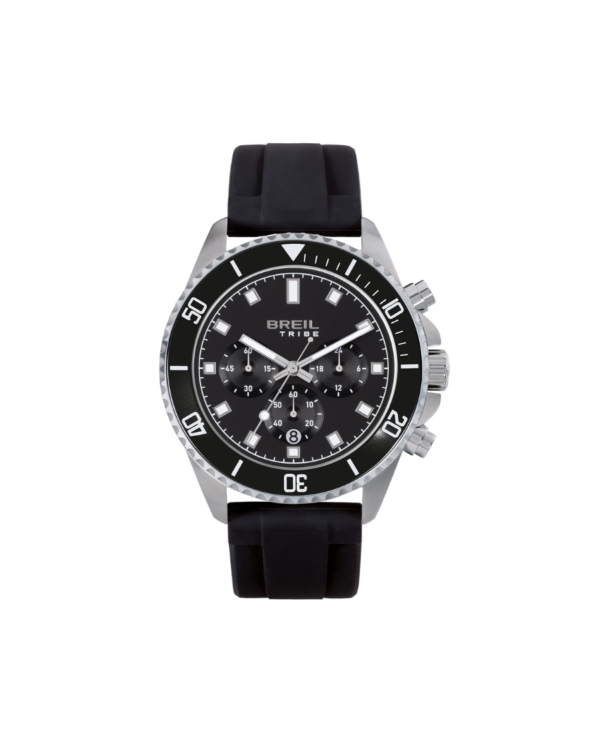 Breil Tribe Orologio Stand Guard Nero con Cronografo