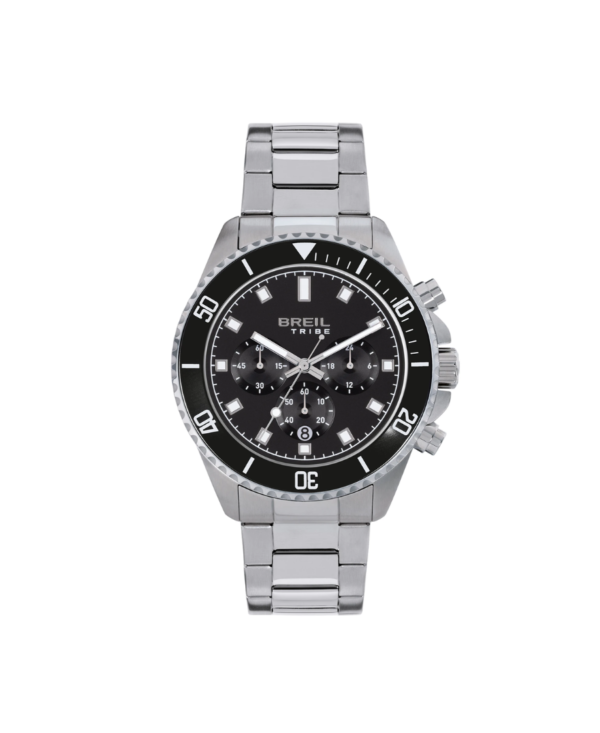Breil Tribe Orologio Stand Guard Nero con Cronografo