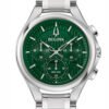 Bulova 96A297 Curv Orologio Uomo Cronografo 45mm 3ATM
