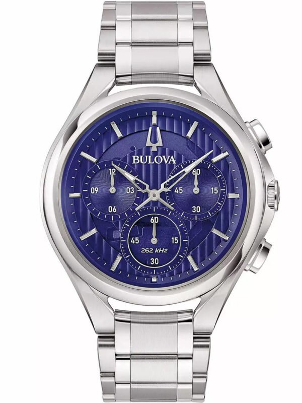 Bulova 96A302 Curv Orologio Uomo Cronografo 45mm 3ATM