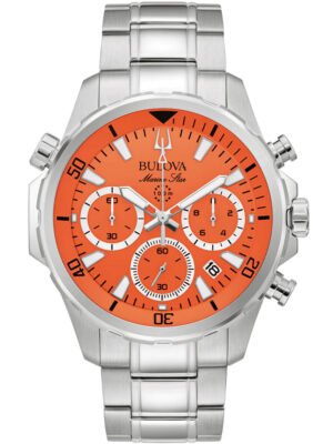 Bulova 96B395 Marine Star Orologio Uomo Cronografo 47mm 10ATM