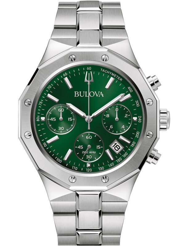 Bulova 96B409 Misc Classico Cronografo Orologio Uomo 44mm 10ATM