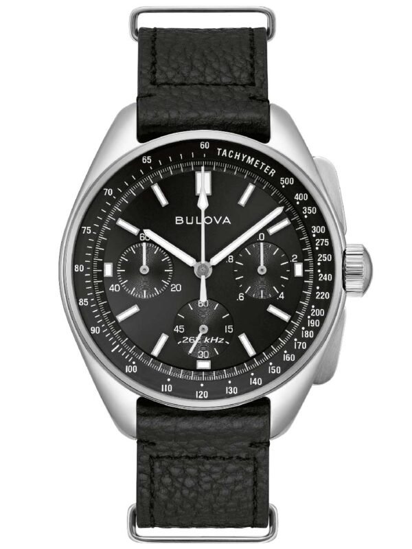Bulova 96K111 Orologio Uomo Lunar Pilot Cronografo Special Set 44mm 5ATM