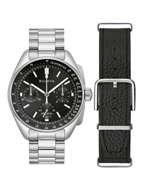 Bulova 96K111 Orologio Uomo Lunar Pilot Cronografo Special Set 44mm 5ATM