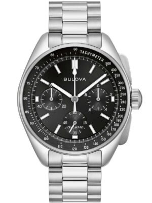 Bulova 96K111 Orologio Uomo Lunar Pilot Cronografo Special Set 44mm 5ATM