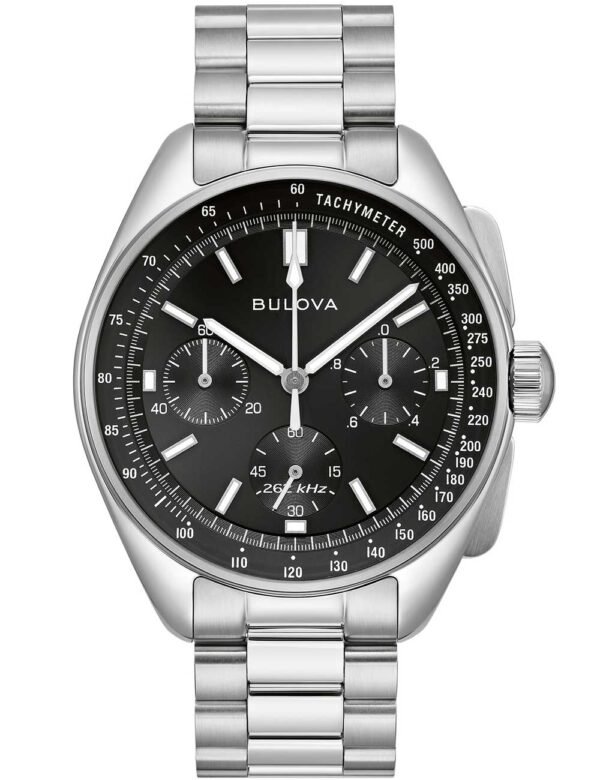 Bulova 96K111 Orologio Uomo Lunar Pilot Cronografo Special Set 44mm 5ATM