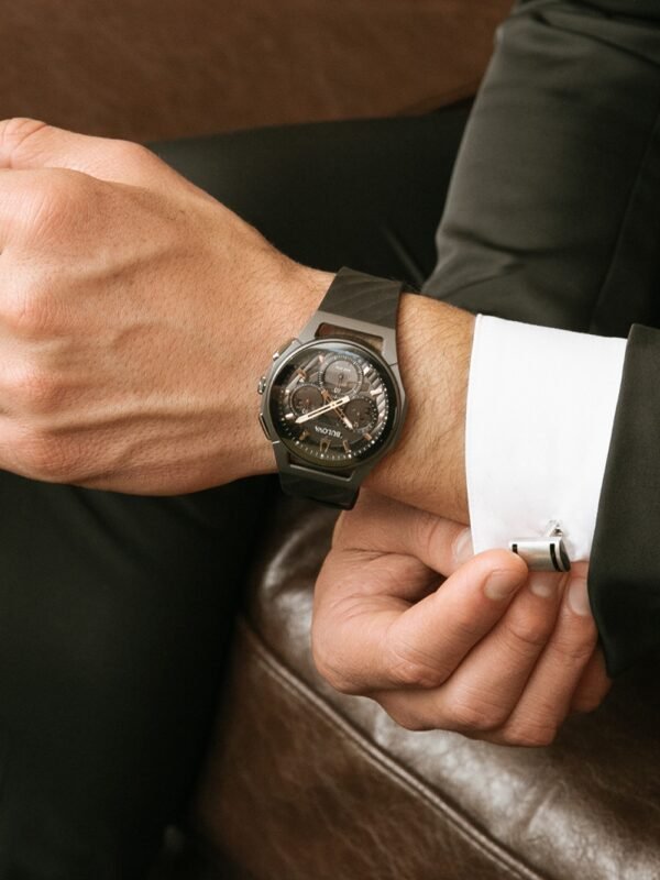 Bulova 98A162 Curv Cronografo Orologio Uomo 44mm 3ATM