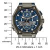 Bulova 98B357 Precisionist Cronografo Orologio Uomo 46mm 30ATM