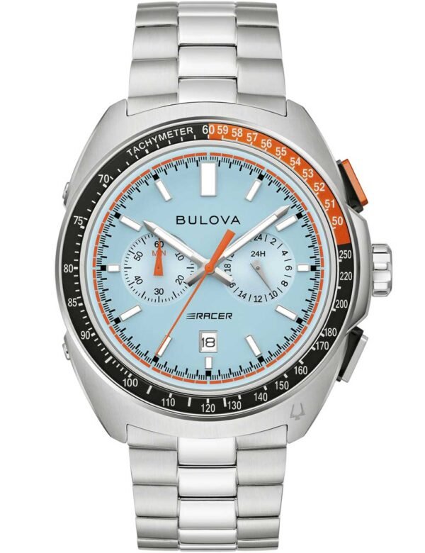 Bulova 98B432 Orologio Uomo Racer Cronografo 42mm 10ATM