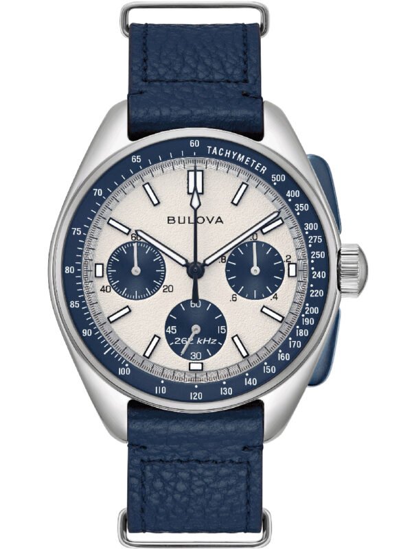 Bulova 98K112 Lunar Pilot Special Edit. Cronografo Orologio Uomo 44mm 5ATM