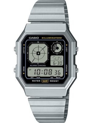Casio A130WE-1AEF Orologio Uomo Vintage Collection 34mm 1ATM