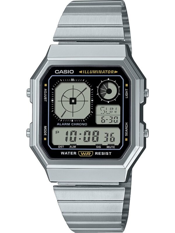 Casio A130WE-1AEF Orologio Uomo Vintage Collection 34mm 1ATM