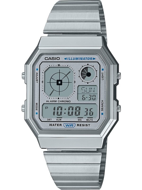 Casio A130WE-7AEF Orologio Uomo Vintage Collection 34mm 1ATM