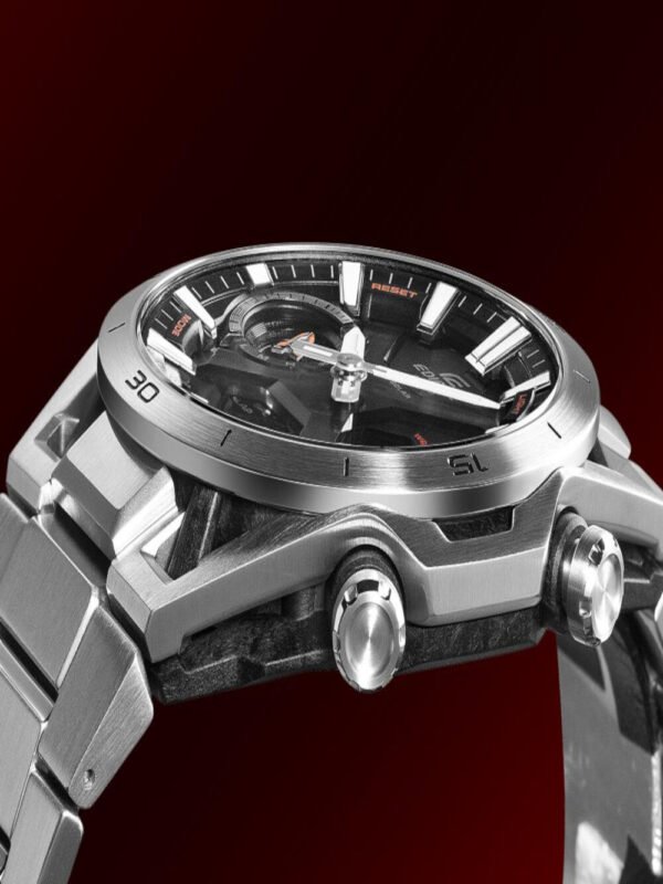 Casio ECB-2300D-1AEF Orologio Uomo Edifice Solare 46mm 10ATM