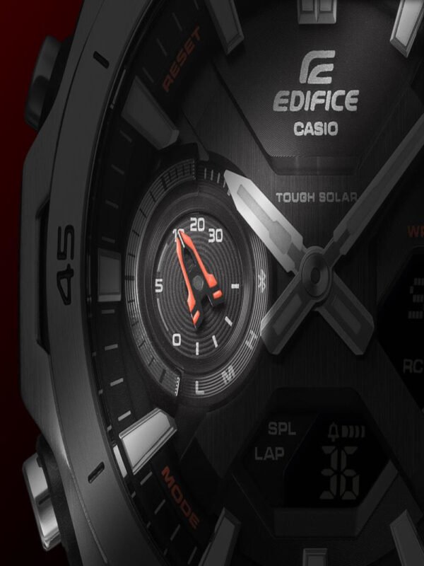 Casio ECB-2300D-1AEF Orologio Uomo Edifice Solare 46mm 10ATM