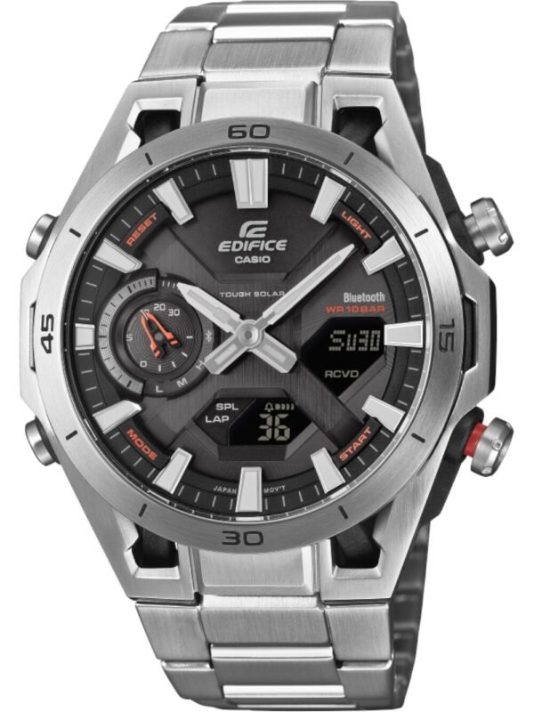 Casio ECB-2300D-1AEF Orologio Uomo Edifice Solare 46mm 10ATM