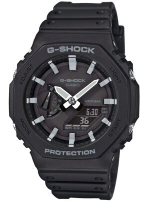 Casio GA-2100-1AER G-Shock Orologio Uomo 45mm 20ATM