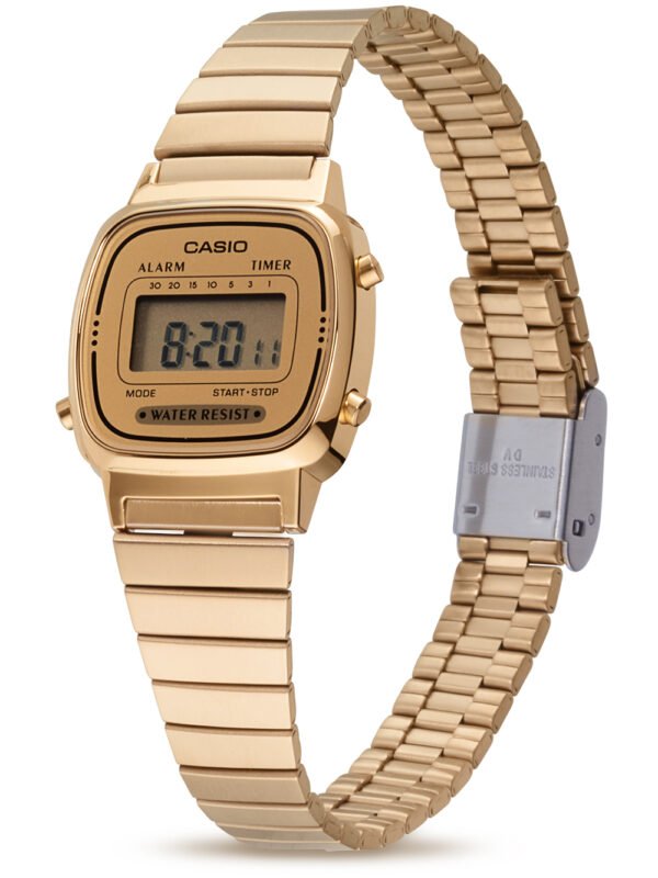CASIO LA670WEGA-9EF Collezione Orologio Donna 24mm 3ATM CASIO LA670WEGA-9EF Collezione Orologio Donna 24mm 3ATM