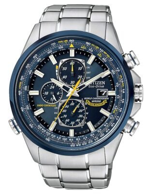 Citizen AT8020-54L Promaster-Sky Blue-Angels Radio Orologio Uomo Cronografo 44mm 20ATM