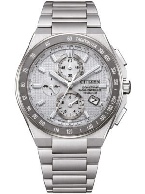 Citizen AT8391-52H Orologio Uomo Eco-Drive Super Titanium Cronografo Solare 41mm 10ATM