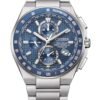 Citizen AT8396-59L Orologio Uomo Eco-Drive Super Titanium Cronografo Solare 41mm 10ATM