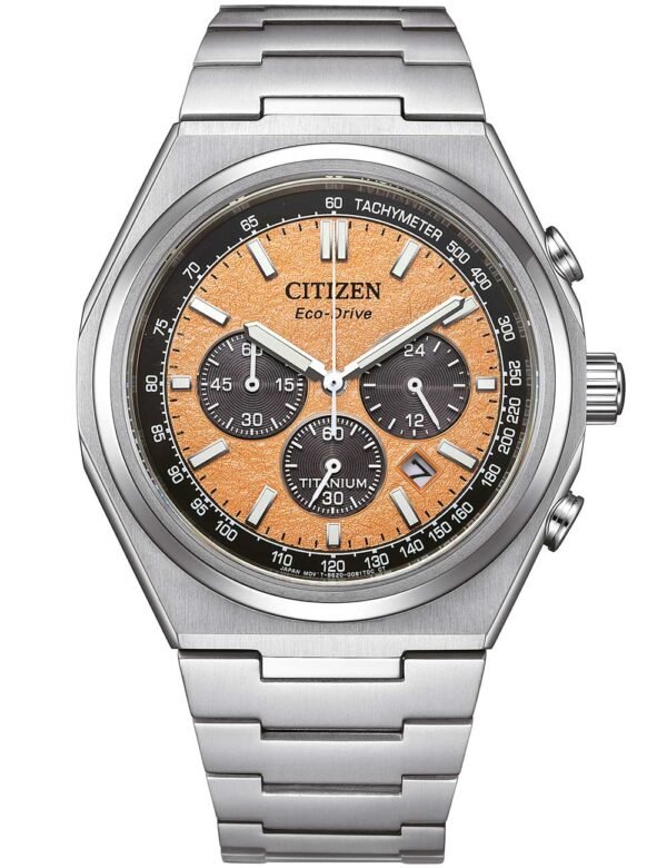 Citizen CA4610-85Z Orologio Uomo Eco-Drive Super Titanio Crono
