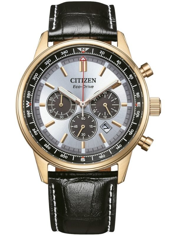 Citizen CA4723-03A Orologio Uomo Eco-Drive Cronografo 42mm 10ATM