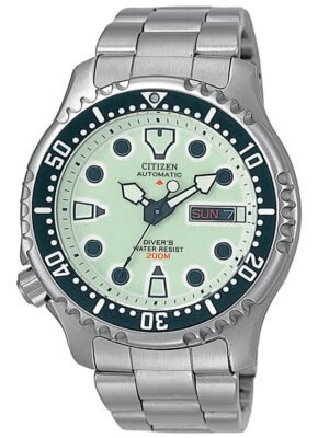 Citizen Promaster Automatico Diver NY0040 Sub 200 Metri Cinturino Acciaio Quadrante Light