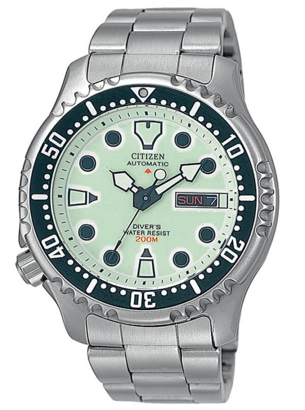 Citizen Promaster Automatico Diver NY0040 Sub 200 Metri Cinturino Acciaio Quadrante Light