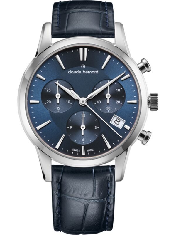 Claude Bernard 10231-3-BUIN Orologio Donna Classico Cronografo 35mm 5ATM