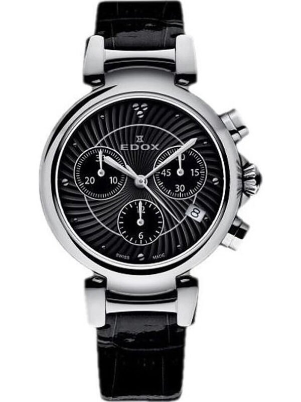 Edox 10220-3C-NIN LaPassion Cronografo Orologio Donna 35mm 5ATM