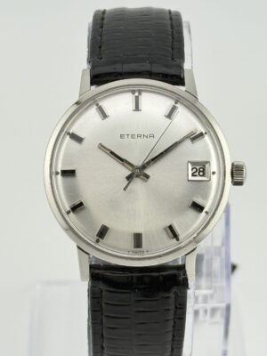 Eterna Vintage steel case 34mm