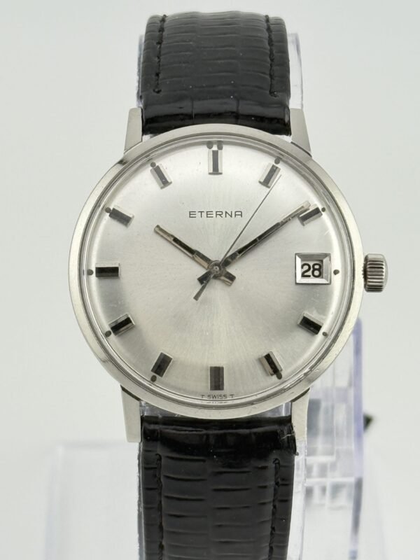 Eterna Vintage steel case 34mm