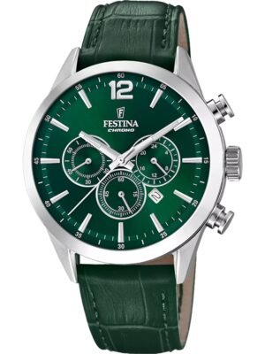 Festina F20542/7 Orologio Uomo Timeless Cronografo 44mm 5ATM