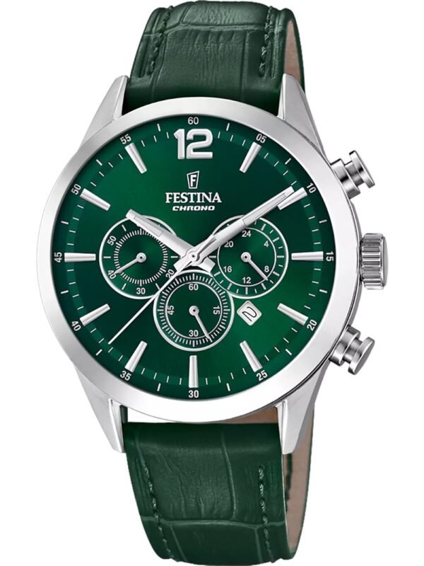 Festina F20542/7 Orologio Uomo Timeless Cronografo 44mm 5ATM