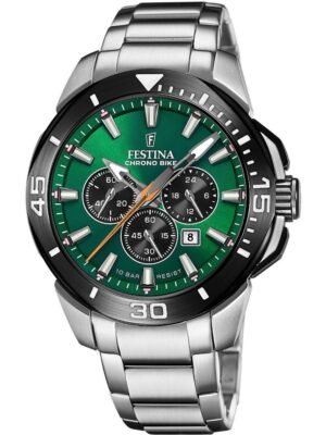 Festina F20641/A Orologio Uomo Chrono Bike 47mm 10ATM