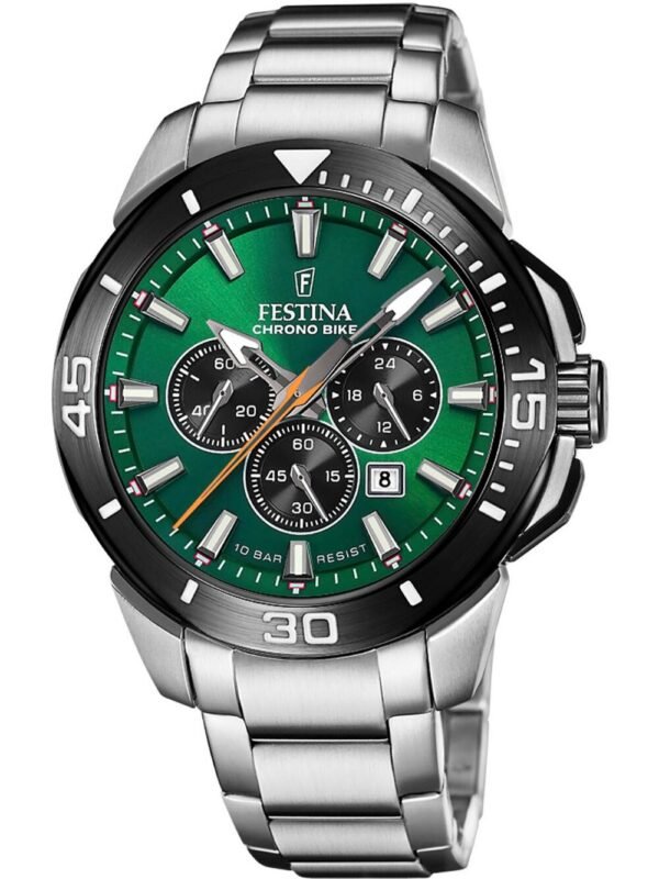 Festina F20641/A Orologio Uomo Chrono Bike 47mm 10ATM