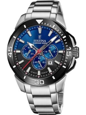 Festina F20641/C Orologio Uomo Chrono Bike 47mm 10ATM