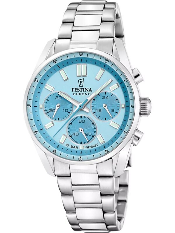 Festina F20753/2 Orologio Donna Boyfriend Cronografo 38mm 10ATM