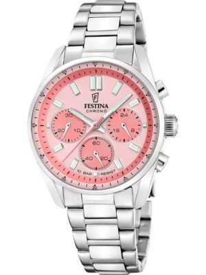 Festina F20753/4 Orologio Donna Boyfriend Cronografo 38mm 10ATM