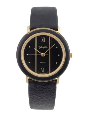 Glashütte gilt-brass quartz men's watch Vintage [2604155]