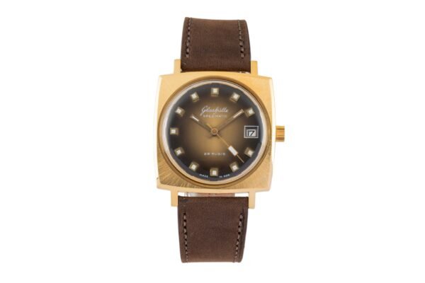 Glashütte Spezimatic gilt-brass automatic men's watch Vintage [2602522]