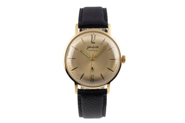 Glashütte Spezimatic gilt-brass manual winding men's watch [2603479]