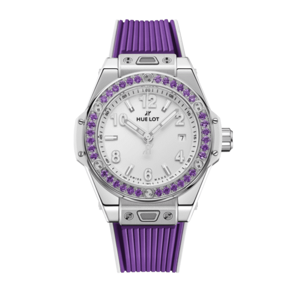 Hublot Big Bang Joyful Steel Purple 33mm Hublot Big Bang Joyful Steel Purple 33mm