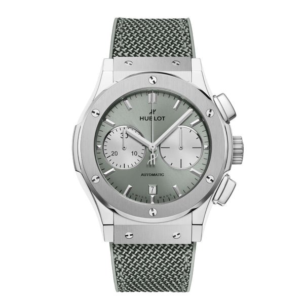 Hublot Classic Fusion Chronograph Titanium Sage Green 45mm