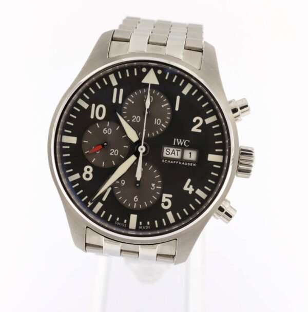 IWC Pilot Spitfire Chronograph 43mm Ref. IW377719 NOS Full set 2016 shop online Horae Luxury - Vendita online orologi vintage di lusso