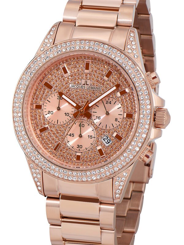 Jacques Lemans 1-2051B La Passion Cronografo Unisex Orologio Donna