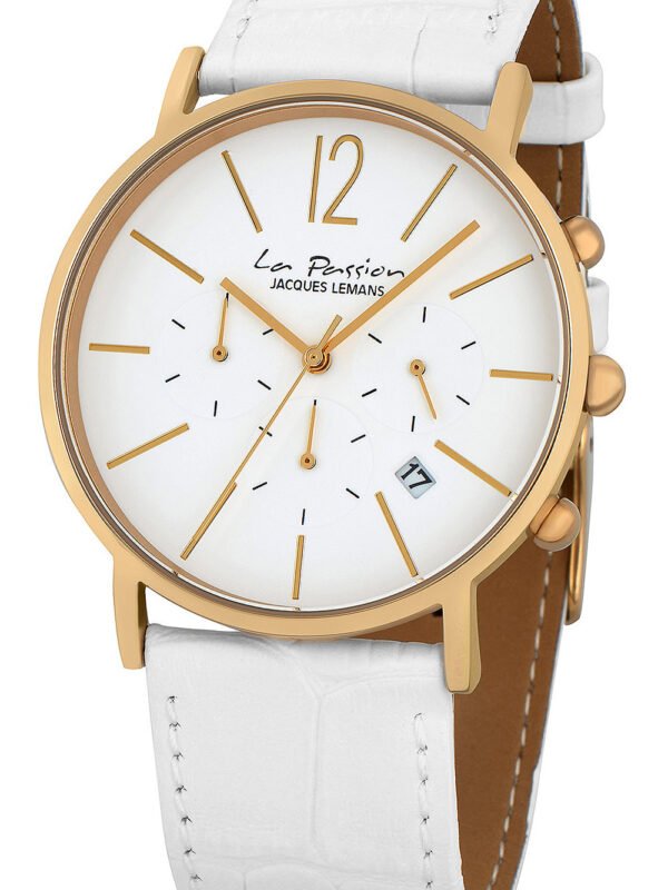 Jacques Lemans LP-123P La Passion cronografo Orologio Unisex 40mm